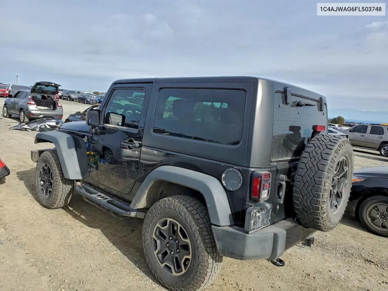 1C4AJWAG6FL503748 2015 Jeep Wrangler Sport