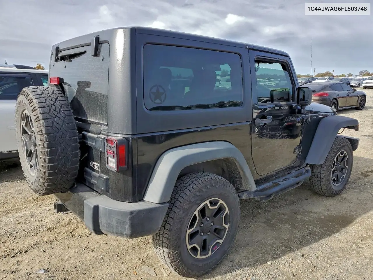 1C4AJWAG6FL503748 2015 Jeep Wrangler Sport
