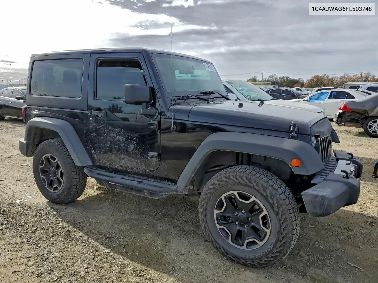 1C4AJWAG6FL503748 2015 Jeep Wrangler Sport