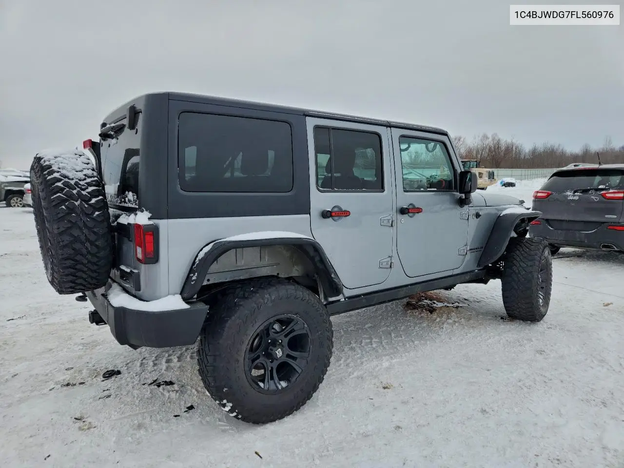 1C4BJWDG7FL560976 2015 Jeep Wrangler Unlimited Sport
