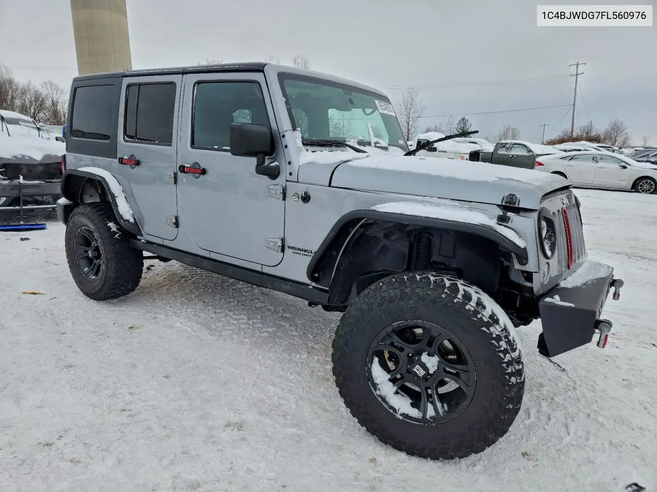 1C4BJWDG7FL560976 2015 Jeep Wrangler Unlimited Sport