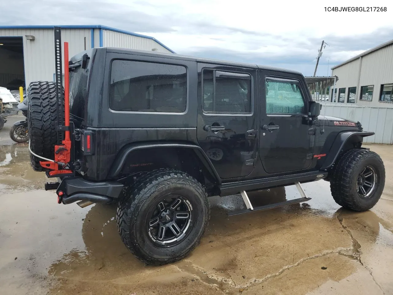 2016 Jeep Wrangler Unlimited Sahara VIN: 1C4BJWEG8GL217268 Lot: 53352364