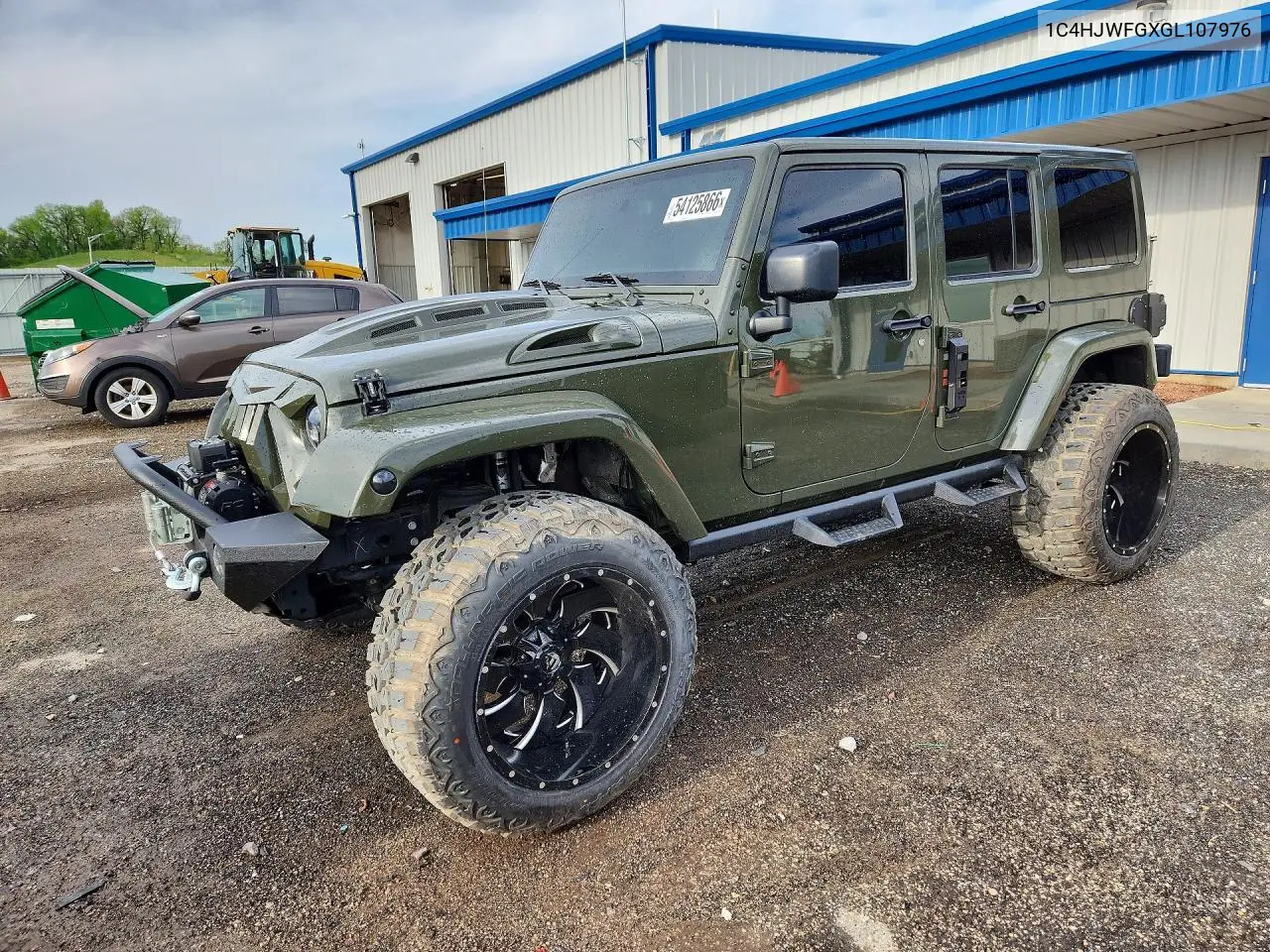 1C4HJWFGXGL107976 2016 Jeep Wrangler Unlimited Rubicon