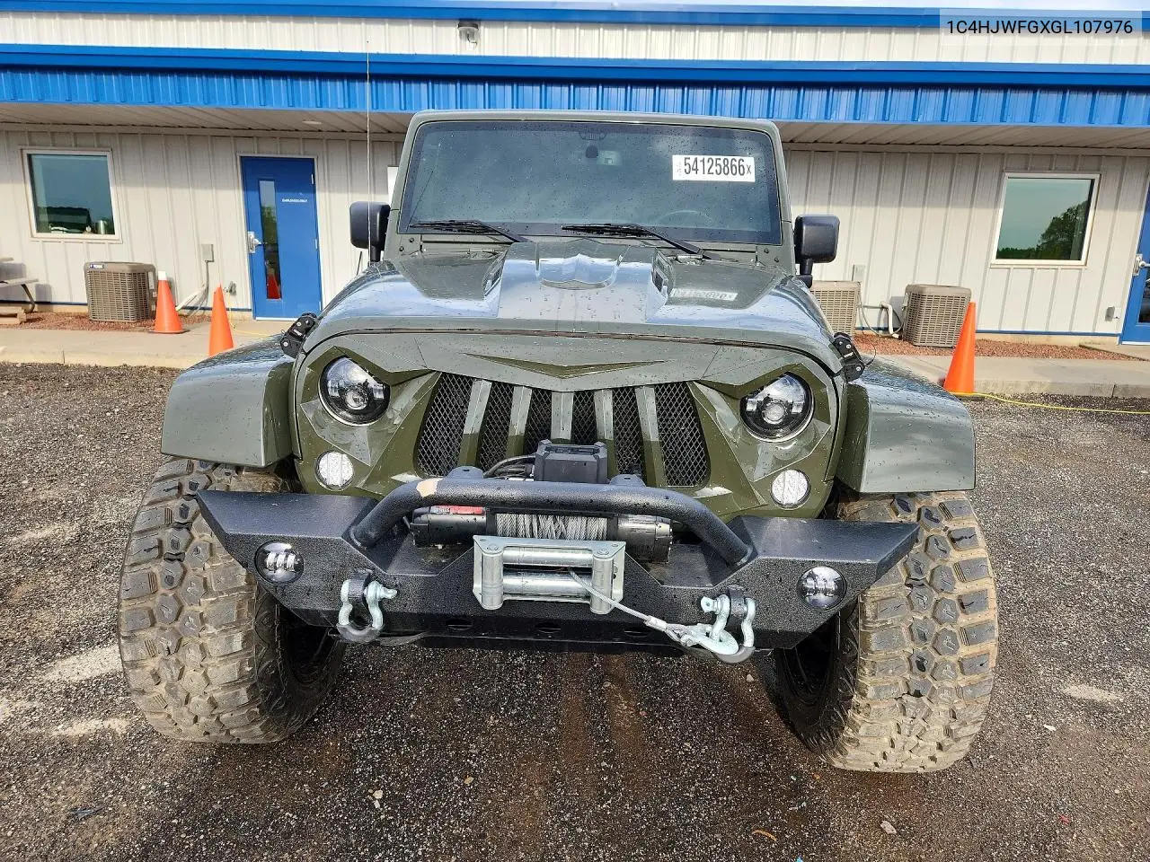 1C4HJWFGXGL107976 2016 Jeep Wrangler Unlimited Rubicon
