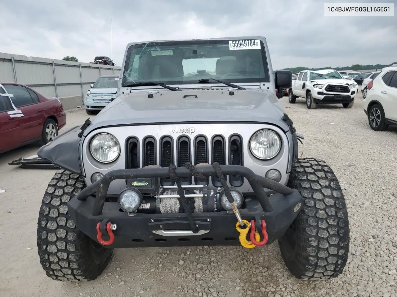 1C4BJWFG0GL165651 2016 Jeep Wrangler Unlimited Rubicon