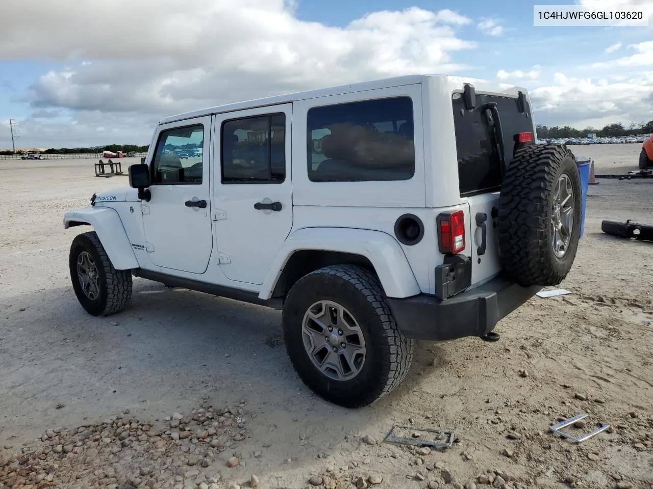 2016 Jeep Wrangler Unlimited Rubicon VIN: 1C4HJWFG6GL103620 Lot: 58671364