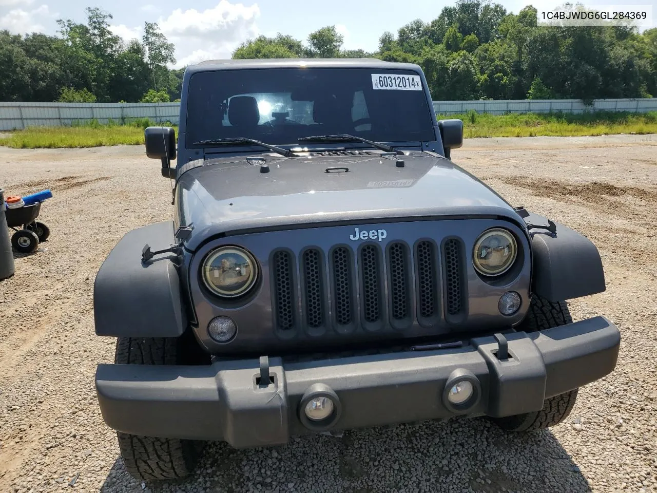 2016 Jeep Wrangler Unlimited Sport VIN: 1C4BJWDG6GL284369 Lot: 60312014