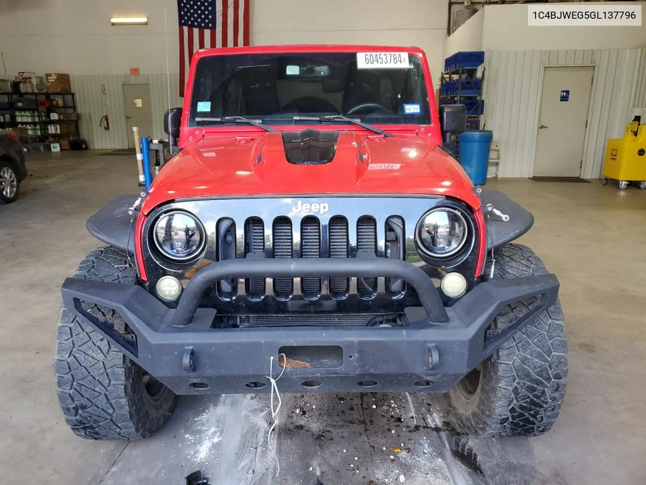 1C4BJWEG5GL137796 2016 Jeep Wrangler Unlimited Sahara