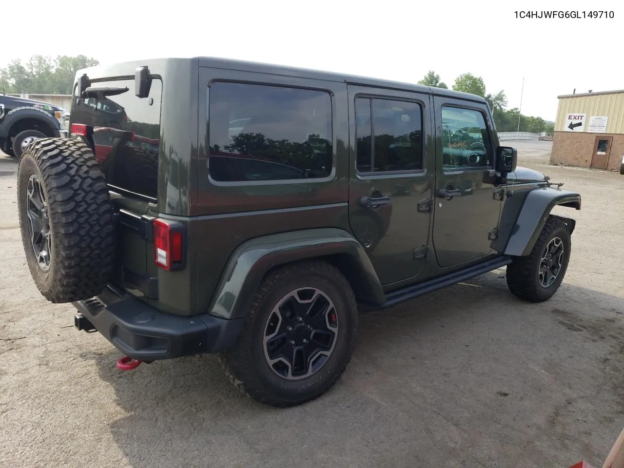 1C4HJWFG6GL149710 2016 Jeep Wrangler Unlimited Rubicon