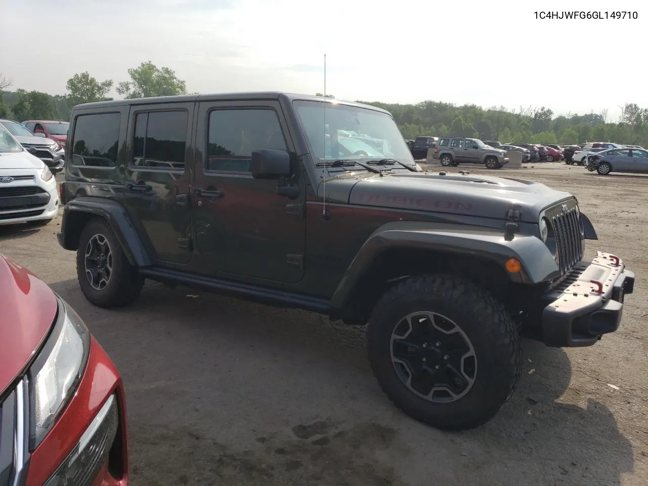 1C4HJWFG6GL149710 2016 Jeep Wrangler Unlimited Rubicon