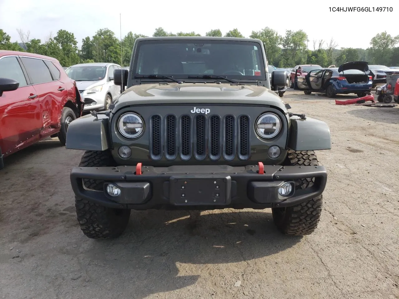 2016 Jeep Wrangler Unlimited Rubicon VIN: 1C4HJWFG6GL149710 Lot: 60510724