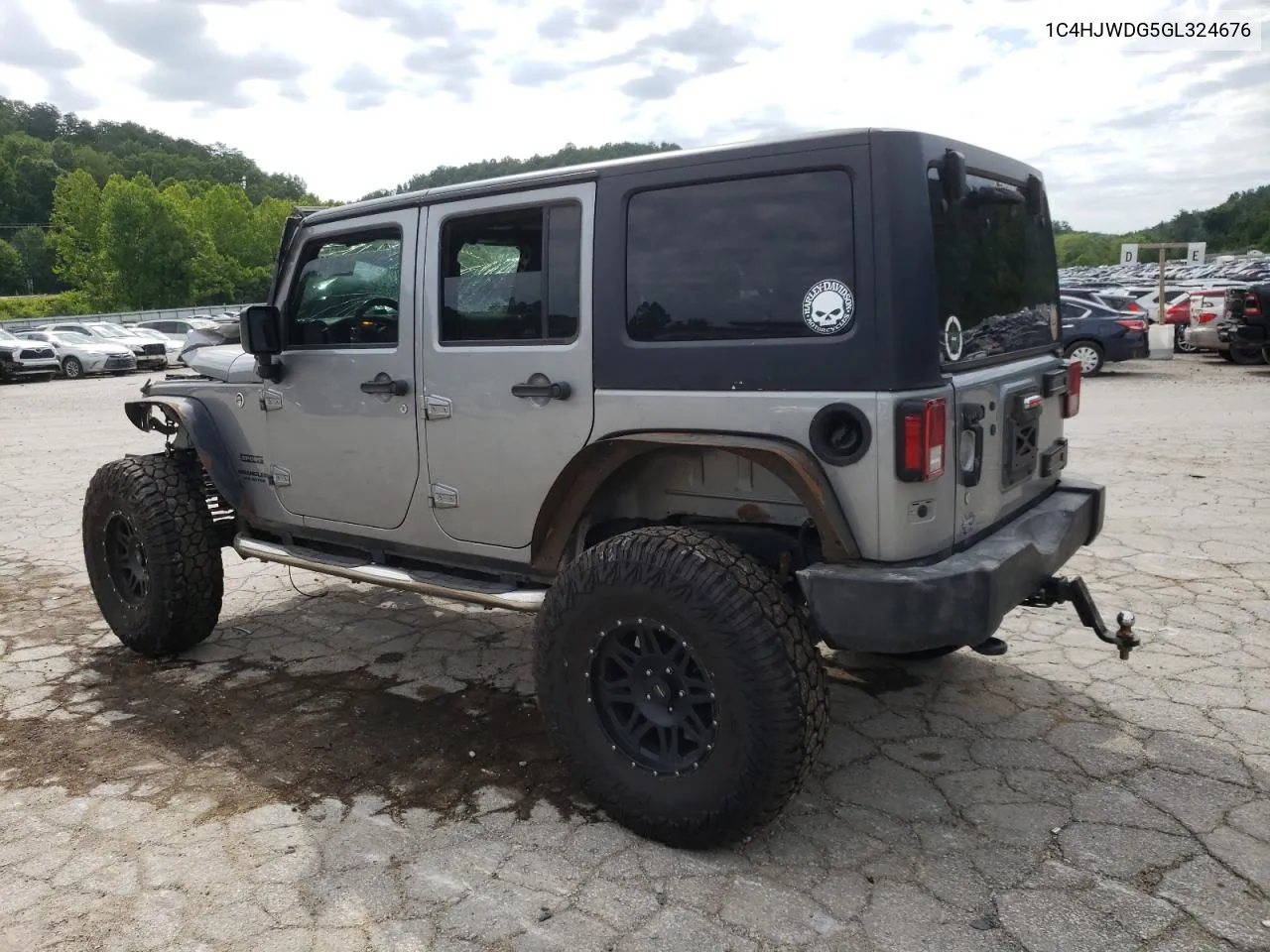 2016 Jeep Wrangler Unlimited Sport VIN: 1C4HJWDG5GL324676 Lot: 60617424