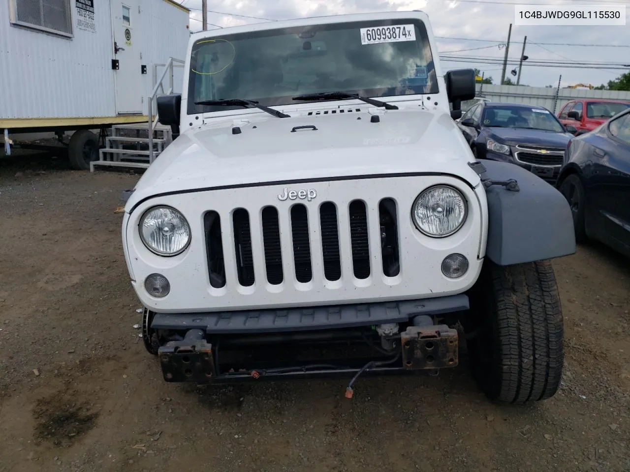 1C4BJWDG9GL115530 2016 Jeep Wrangler Unlimited Sport