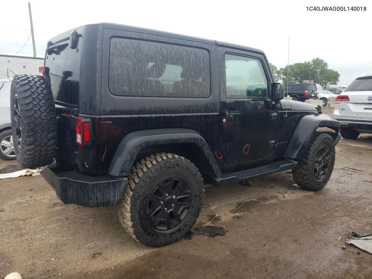 1C4GJWAG0GL140018 2016 Jeep Wrangler Sport