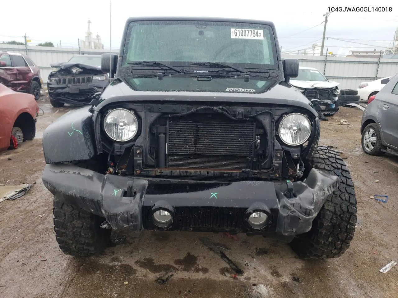 1C4GJWAG0GL140018 2016 Jeep Wrangler Sport