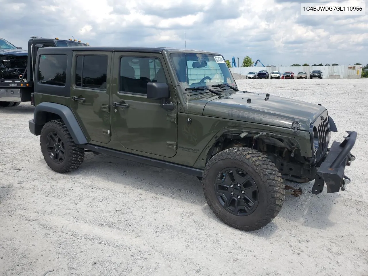 1C4BJWDG7GL110956 2016 Jeep Wrangler Unlimited Sport