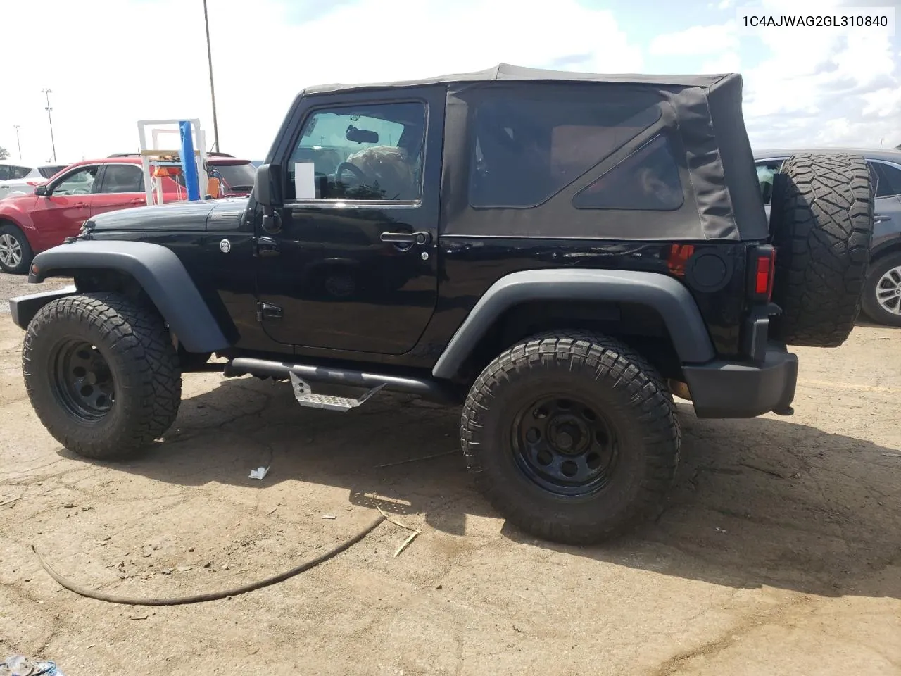 1C4AJWAG2GL310840 2016 Jeep Wrangler Sport