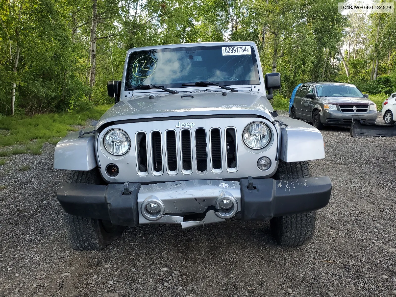 1C4BJWEG4GL134579 2016 Jeep Wrangler Unlimited Sahara