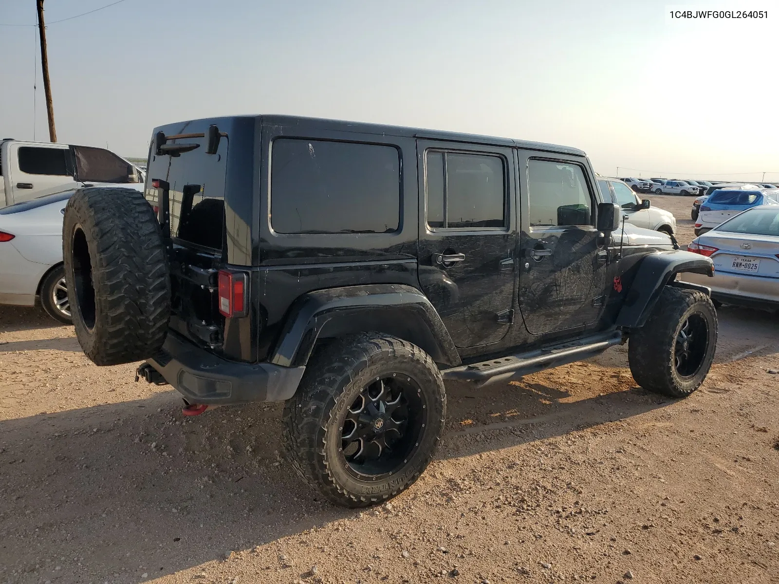 2016 Jeep Wrangler Unlimited Rubicon VIN: 1C4BJWFG0GL264051 Lot: 64269104