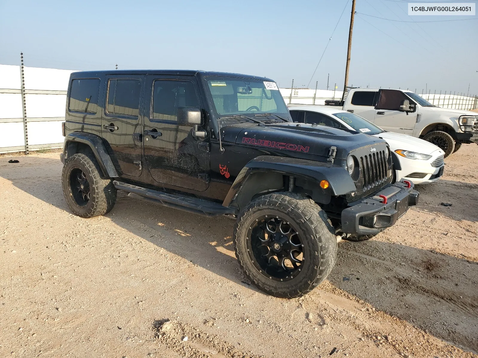 1C4BJWFG0GL264051 2016 Jeep Wrangler Unlimited Rubicon