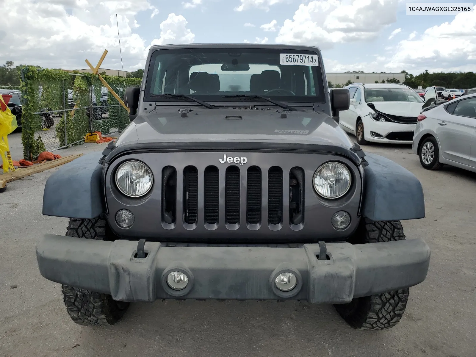 1C4AJWAGXGL325165 2016 Jeep Wrangler Sport