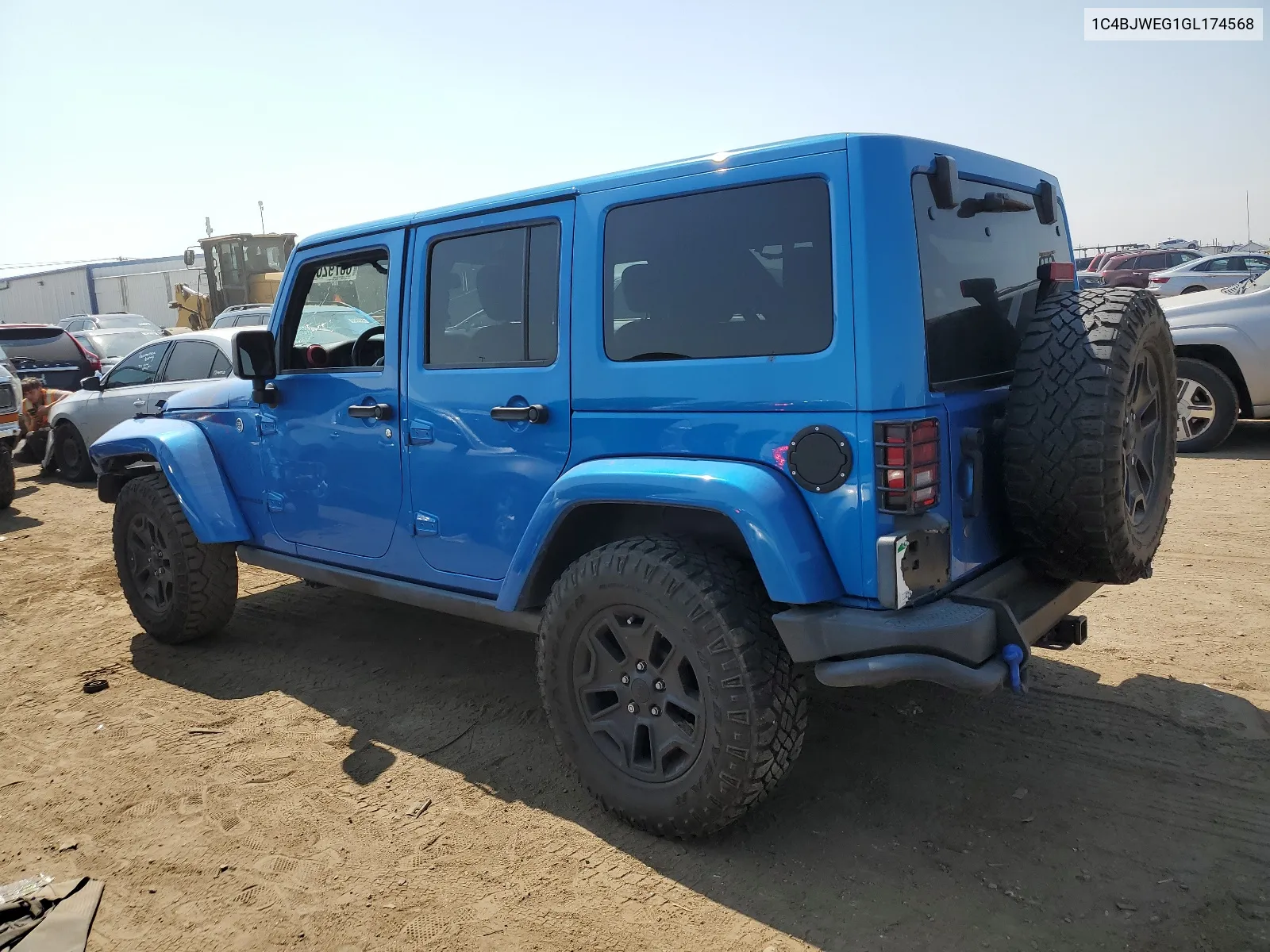 1C4BJWEG1GL174568 2016 Jeep Wrangler Unlimited Sahara