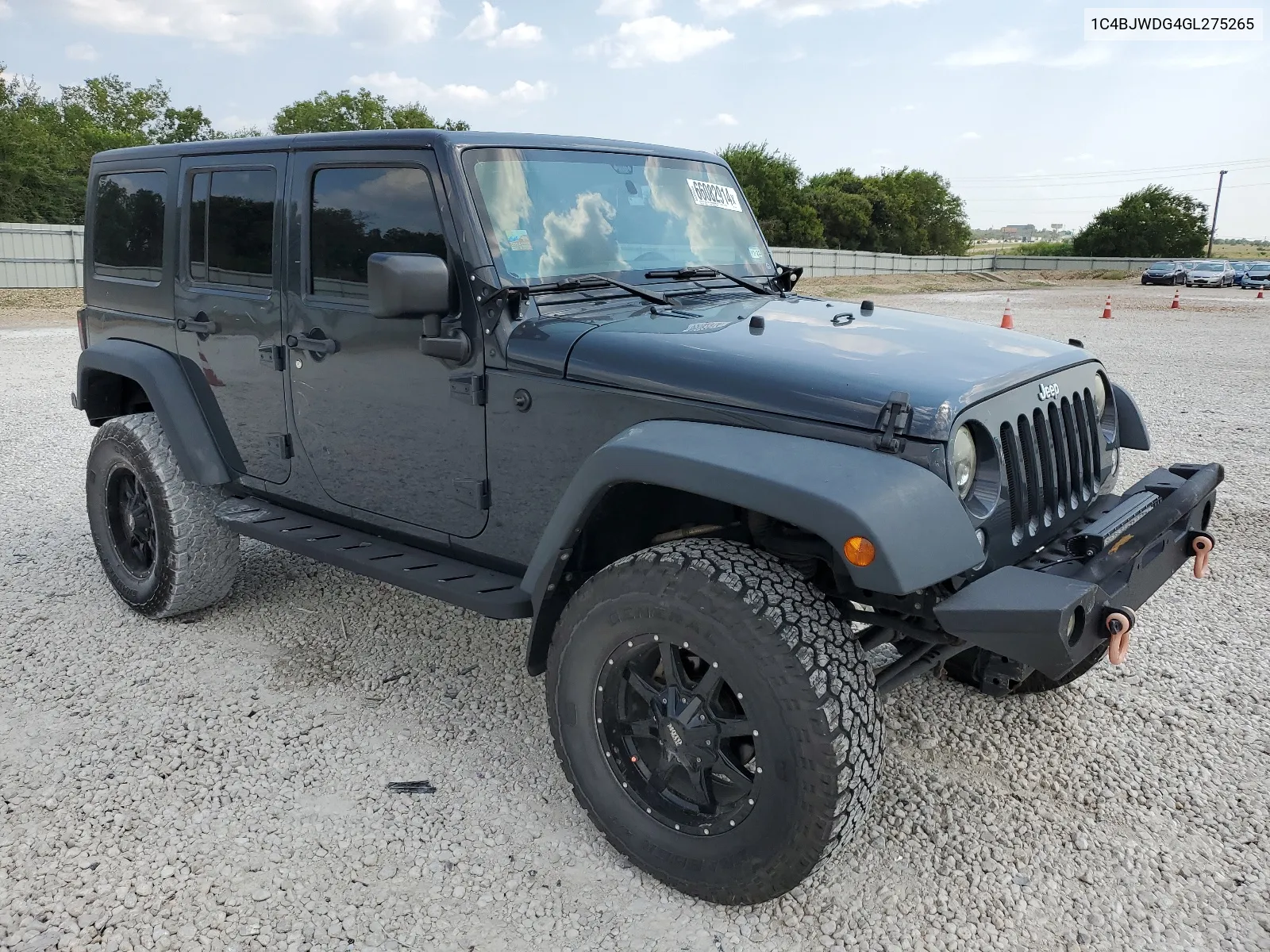 1C4BJWDG4GL275265 2016 Jeep Wrangler Unlimited Sport