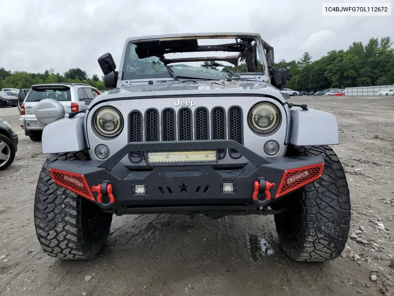 2016 Jeep Wrangler Unlimited Rubicon VIN: 1C4BJWFG7GL112672 Lot: 66312264