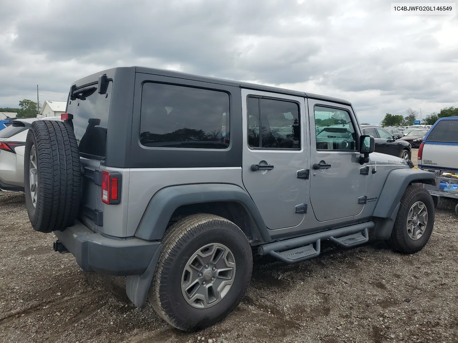 2016 Jeep Wrangler Unlimited Rubicon VIN: 1C4BJWFG2GL146549 Lot: 66712144