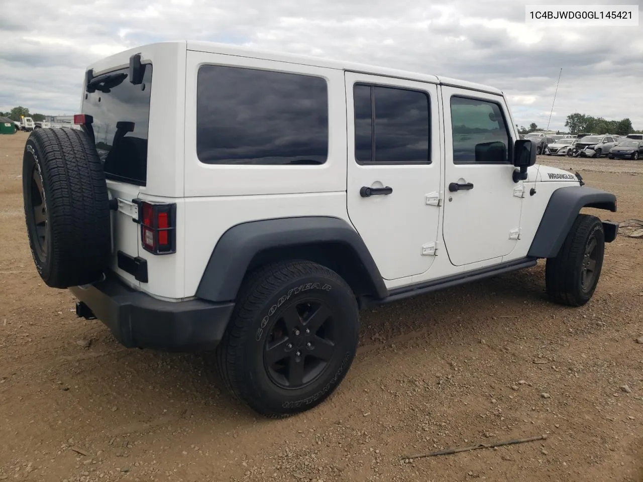 1C4BJWDG0GL145421 2016 Jeep Wrangler Unlimited Sport