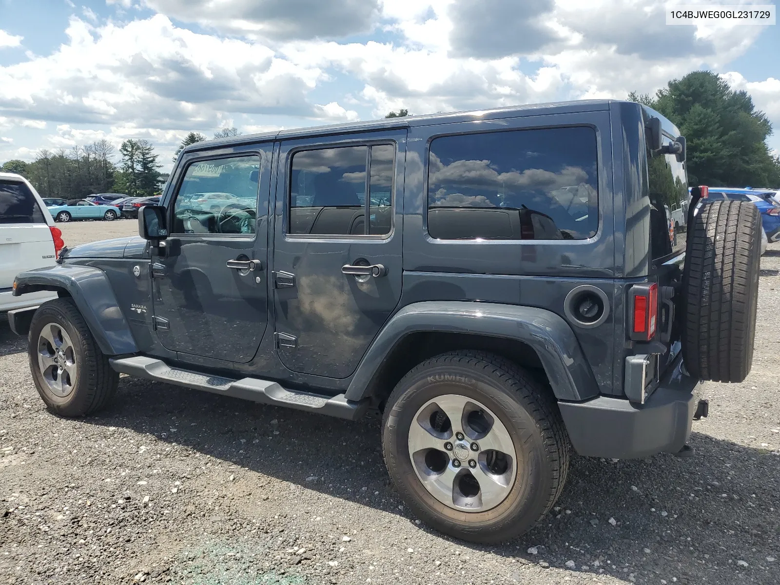 1C4BJWEG0GL231729 2016 Jeep Wrangler Unlimited Sahara