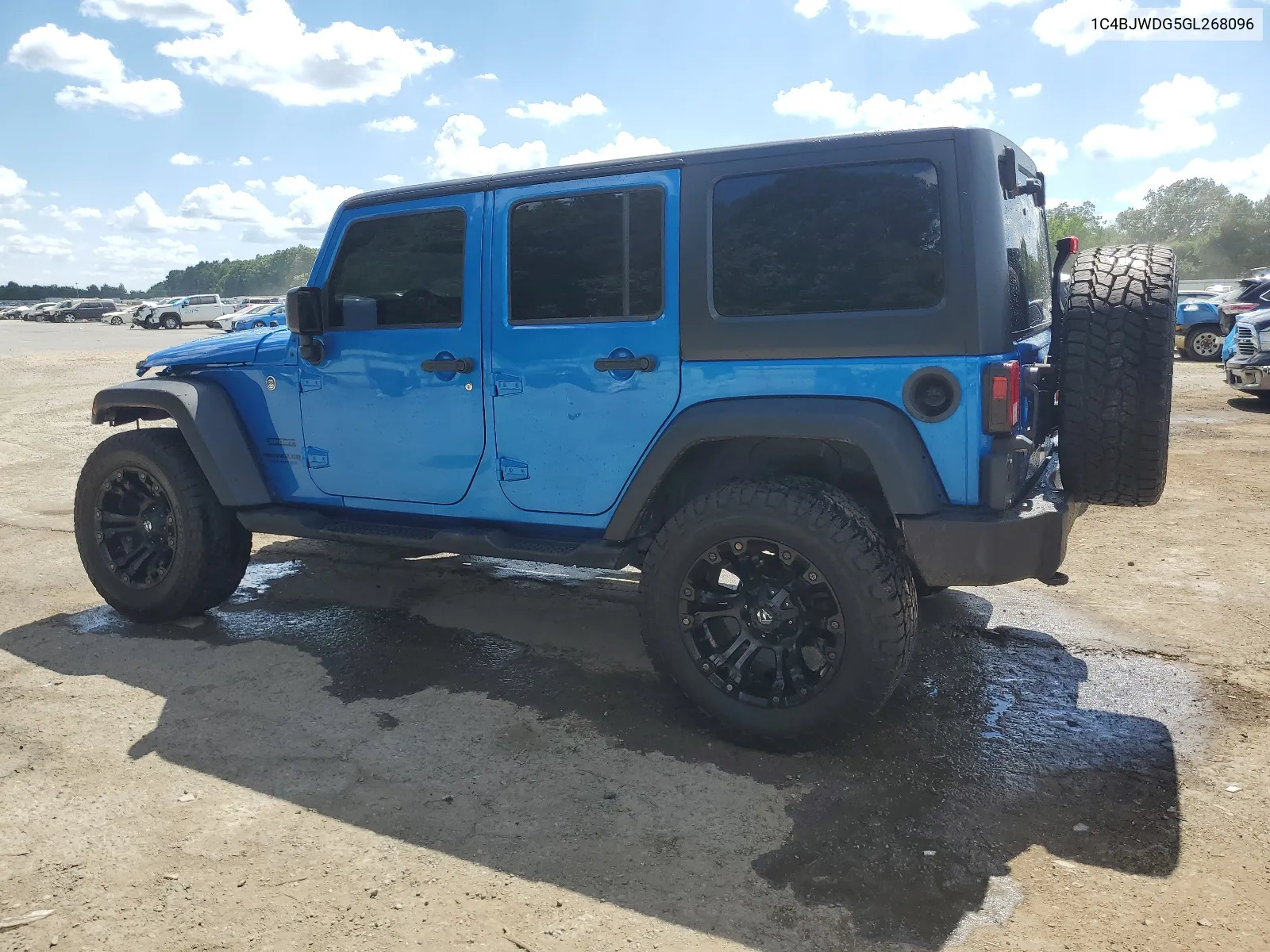 2016 Jeep Wrangler Unlimited Sport VIN: 1C4BJWDG5GL268096 Lot: 67370874