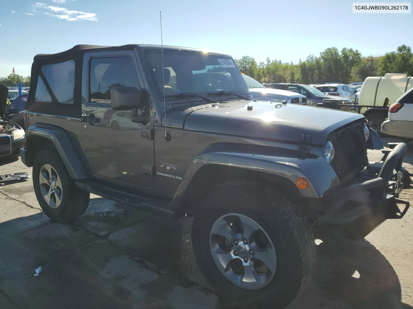 1C4GJWBG9GL262178 2016 Jeep Wrangler Sahara