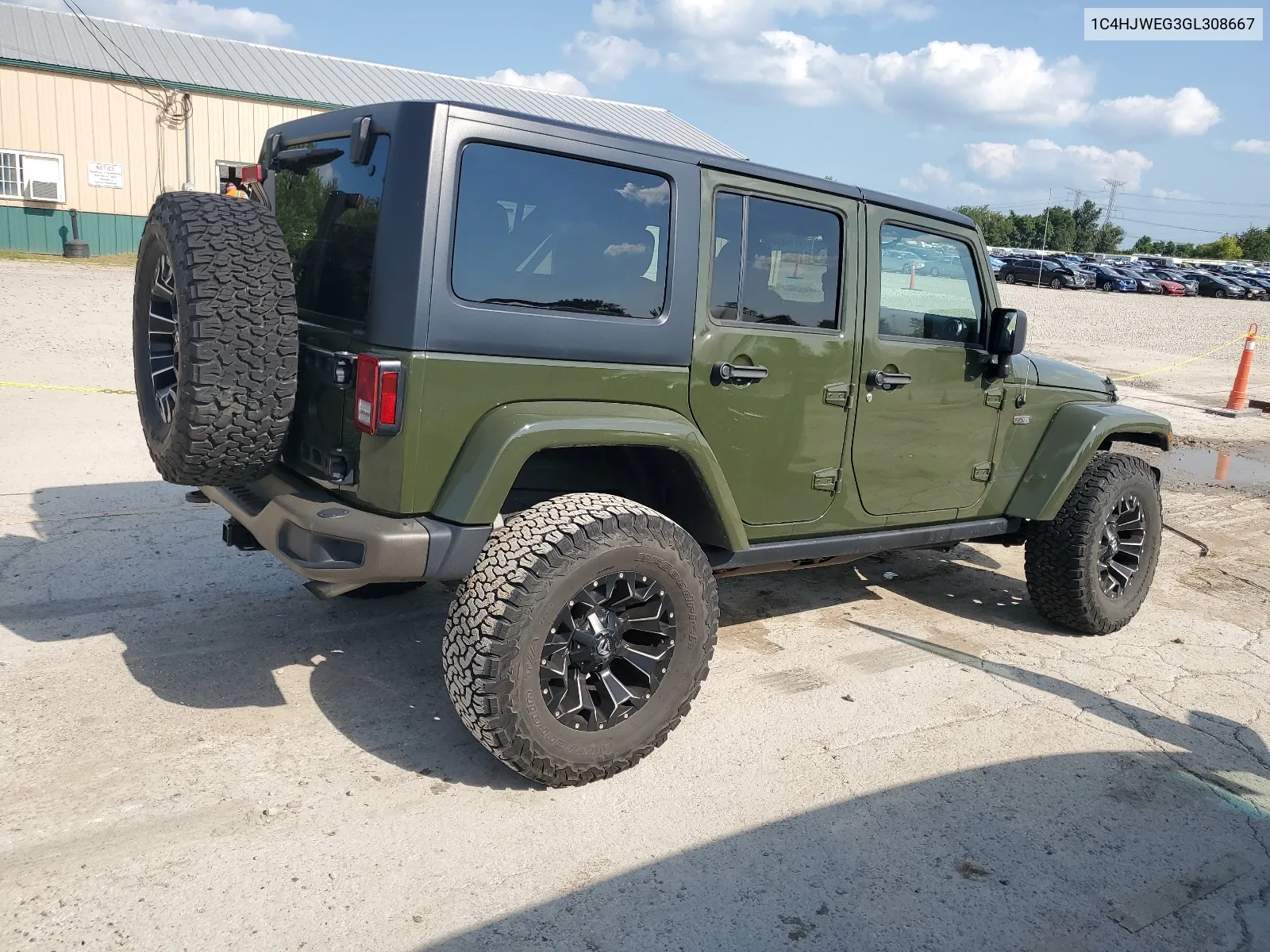 1C4HJWEG3GL308667 2016 Jeep Wrangler Unlimited Sahara