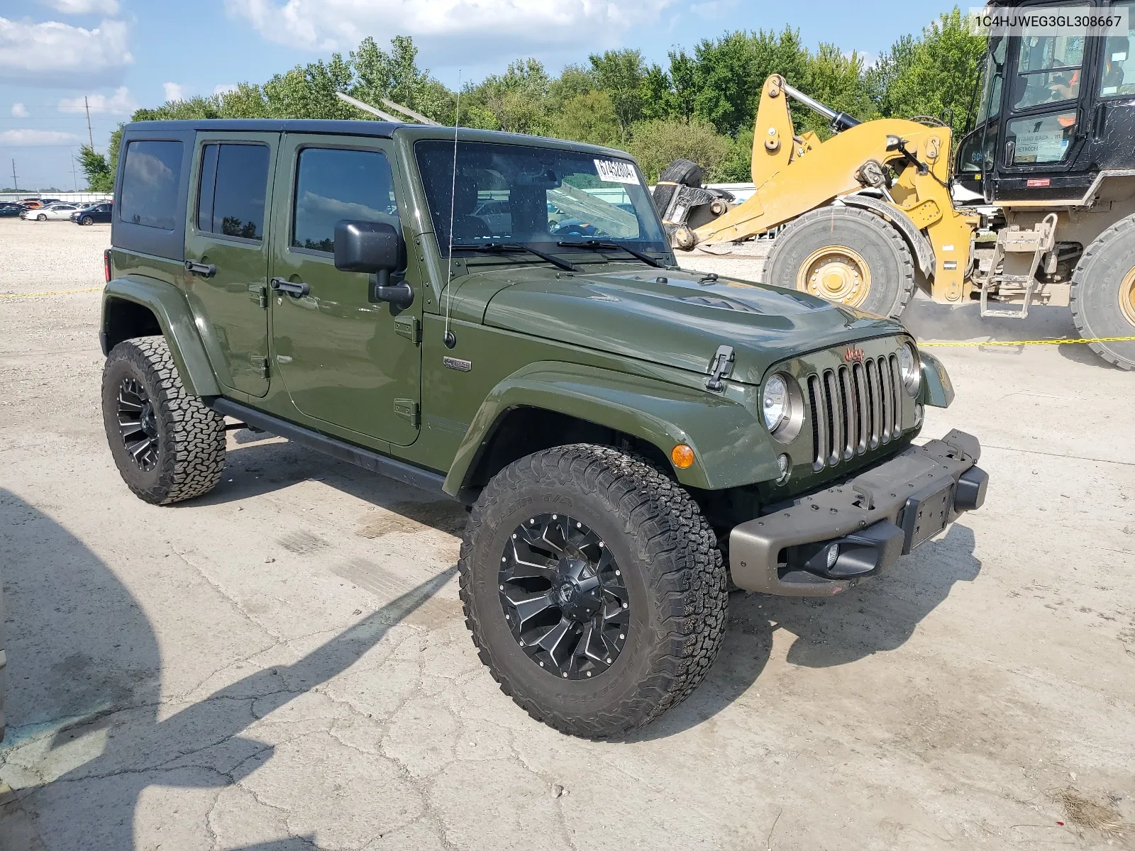 1C4HJWEG3GL308667 2016 Jeep Wrangler Unlimited Sahara