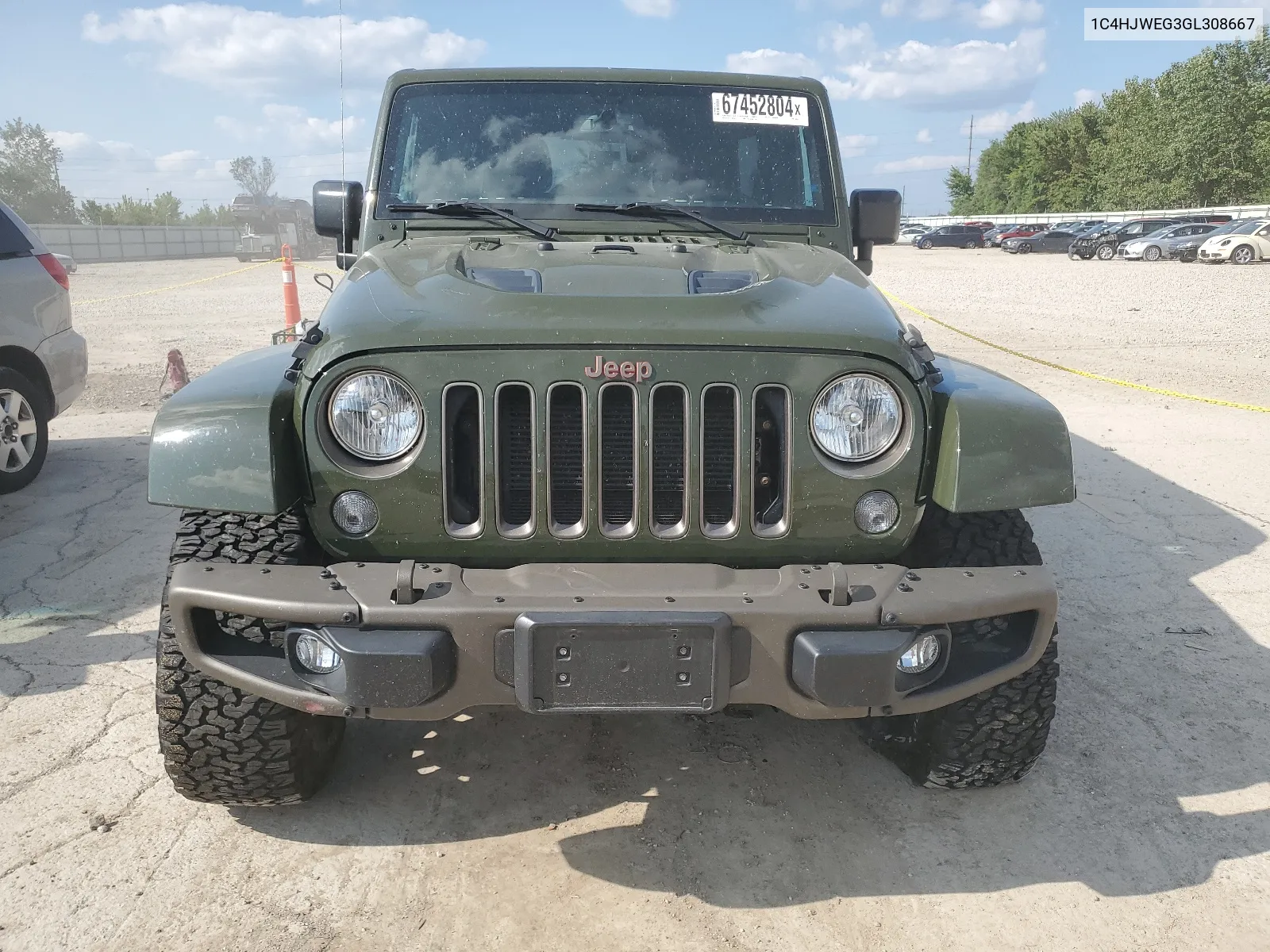 1C4HJWEG3GL308667 2016 Jeep Wrangler Unlimited Sahara