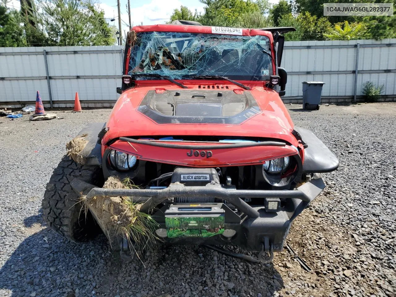 2016 Jeep Wrangler Sport VIN: 1C4AJWAG6GL282377 Lot: 67659294