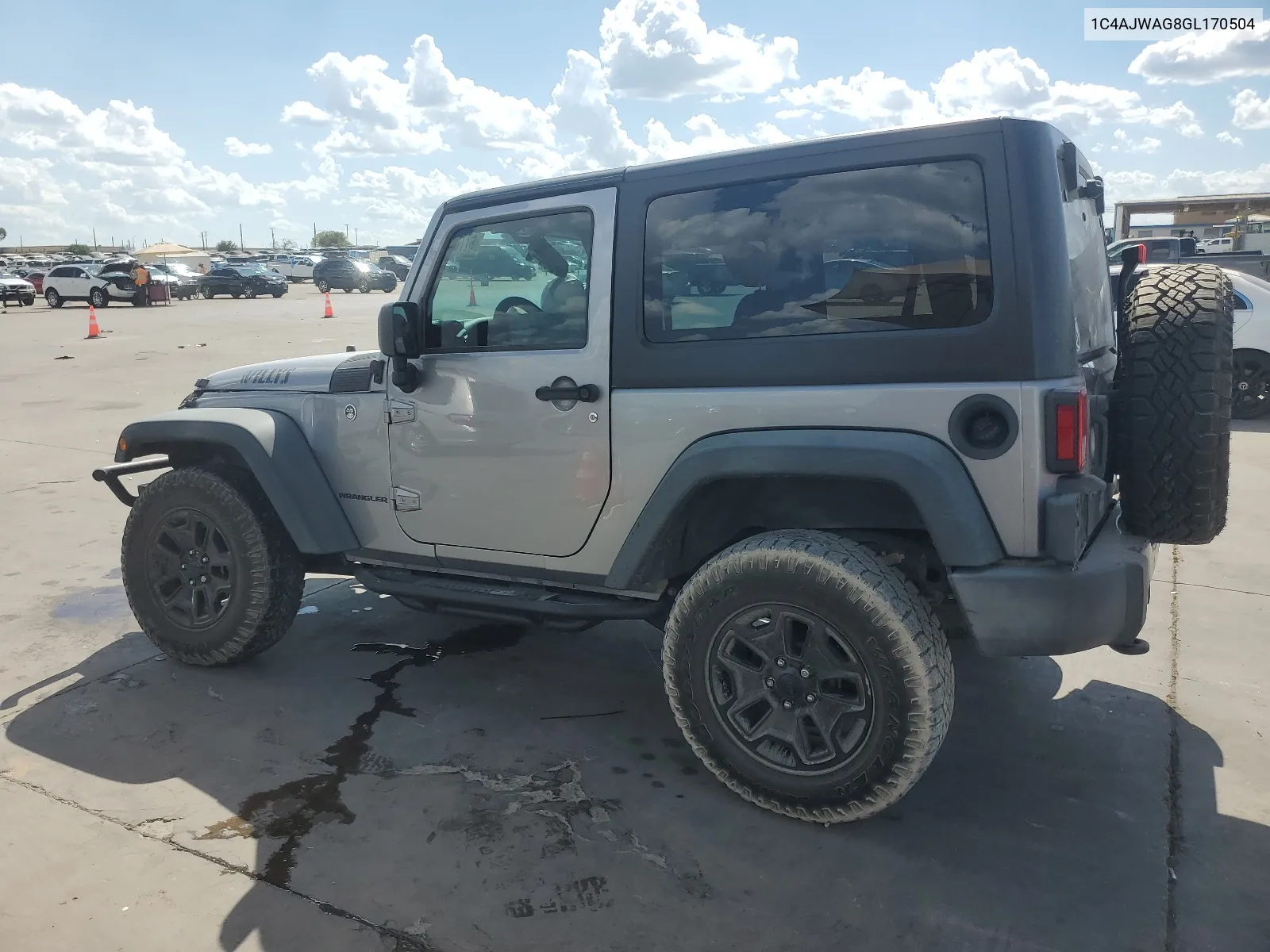 1C4AJWAG8GL170504 2016 Jeep Wrangler Sport