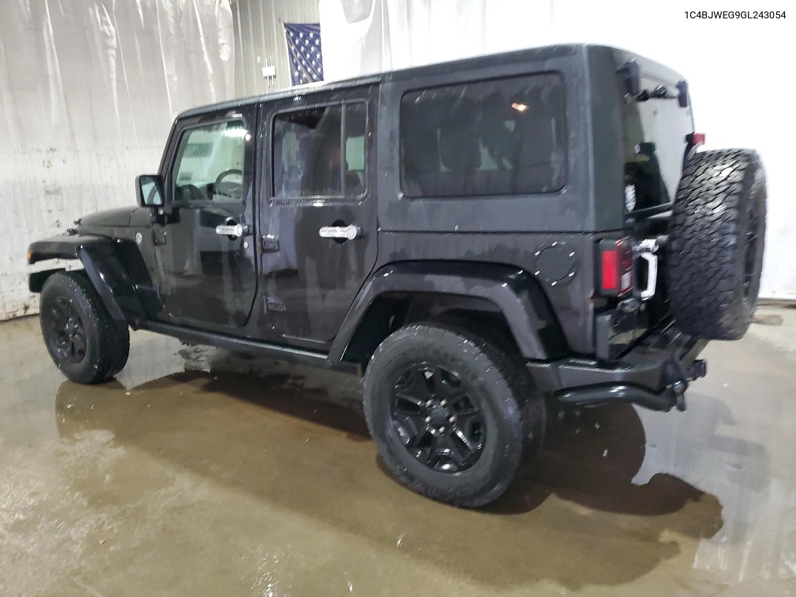 2016 Jeep Wrangler Unlimited Sahara VIN: 1C4BJWEG9GL243054 Lot: 68006744