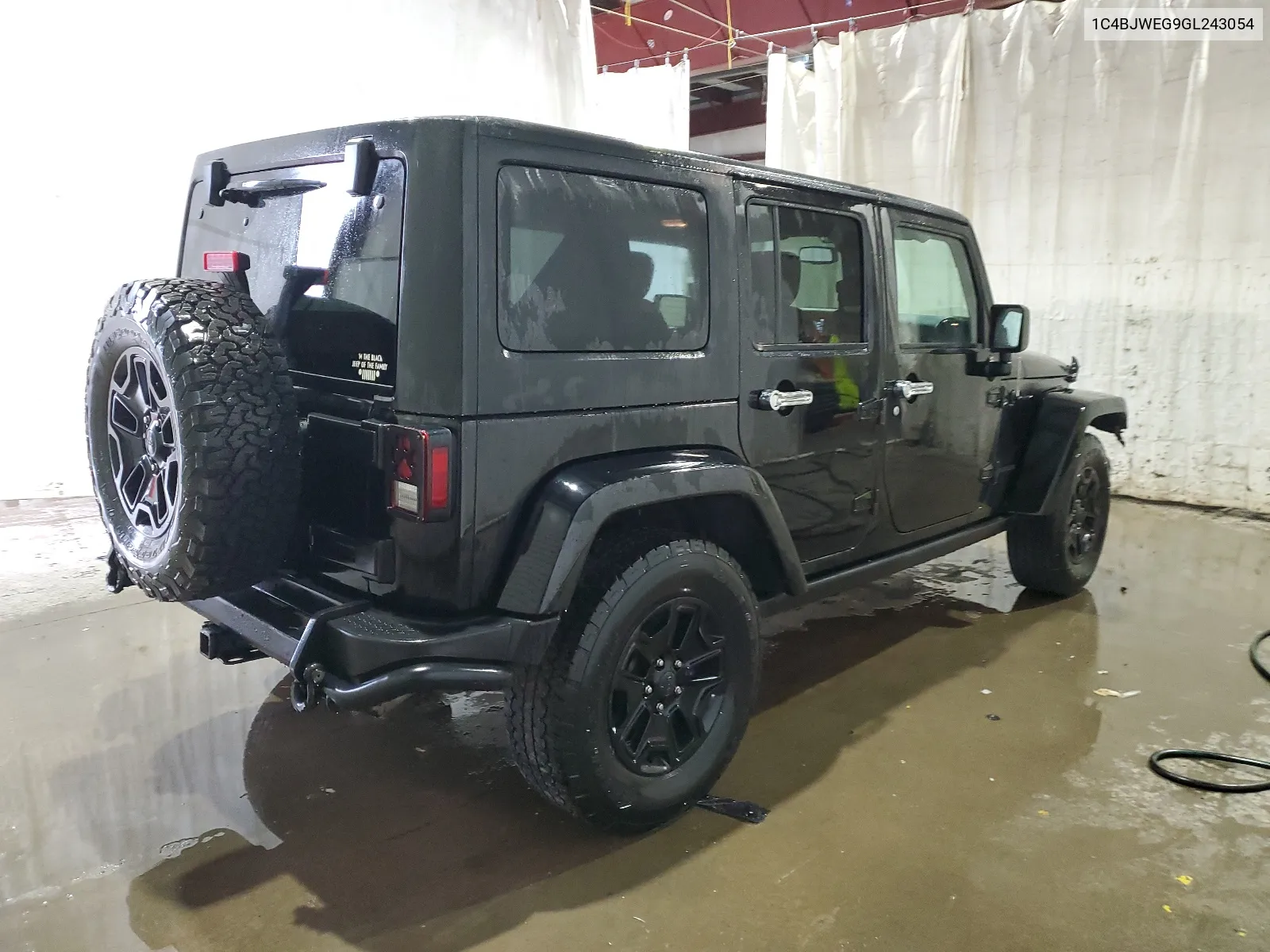 2016 Jeep Wrangler Unlimited Sahara VIN: 1C4BJWEG9GL243054 Lot: 68006744