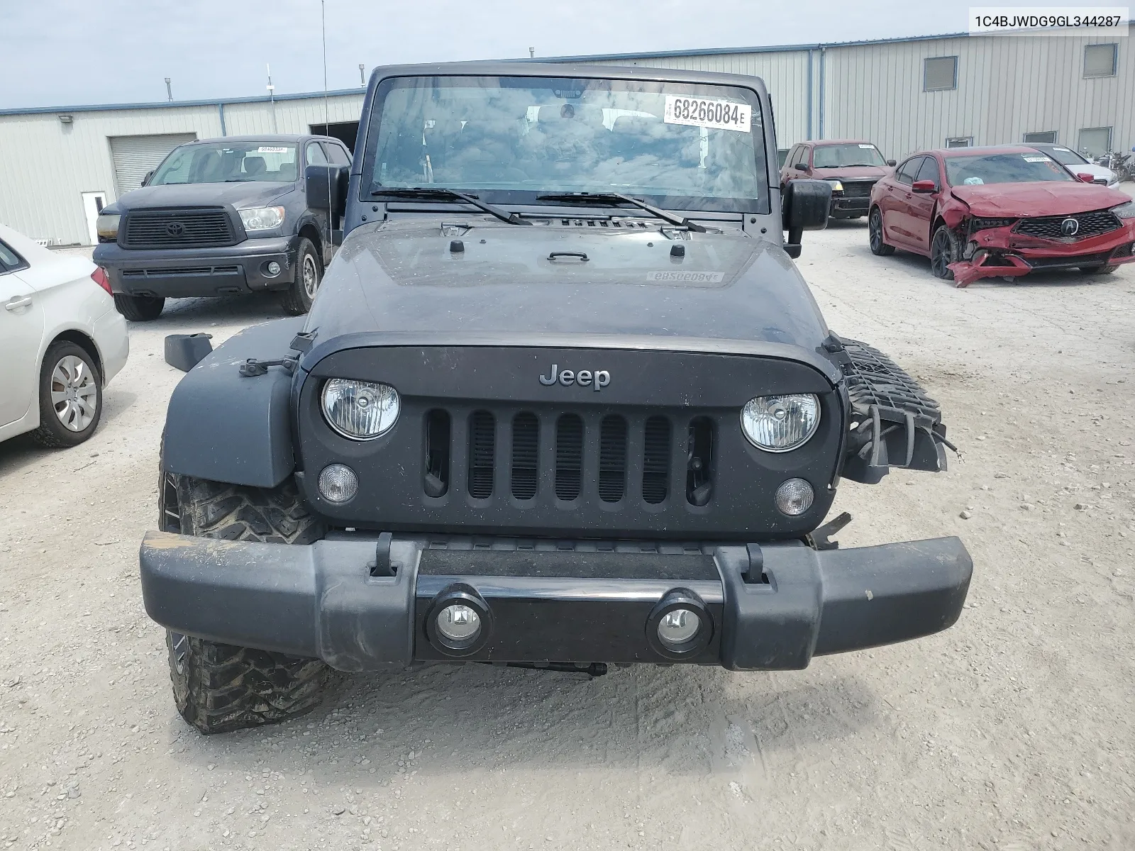 1C4BJWDG9GL344287 2016 Jeep Wrangler Unlimited Sport