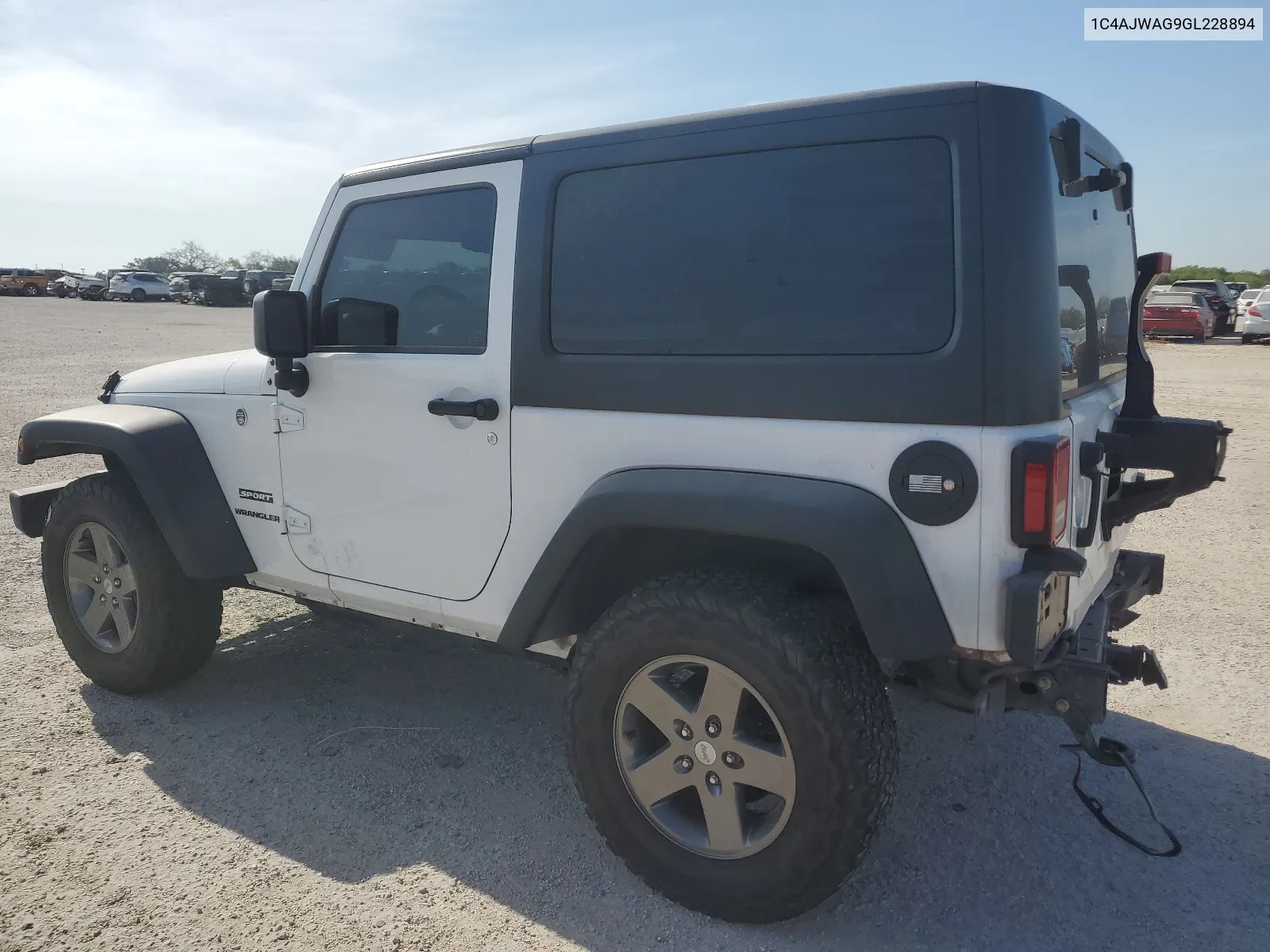 2016 Jeep Wrangler Sport VIN: 1C4AJWAG9GL228894 Lot: 68307674