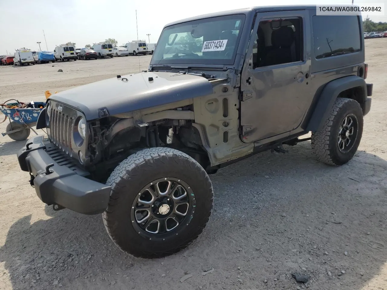 1C4AJWAG8GL269842 2016 Jeep Wrangler Sport