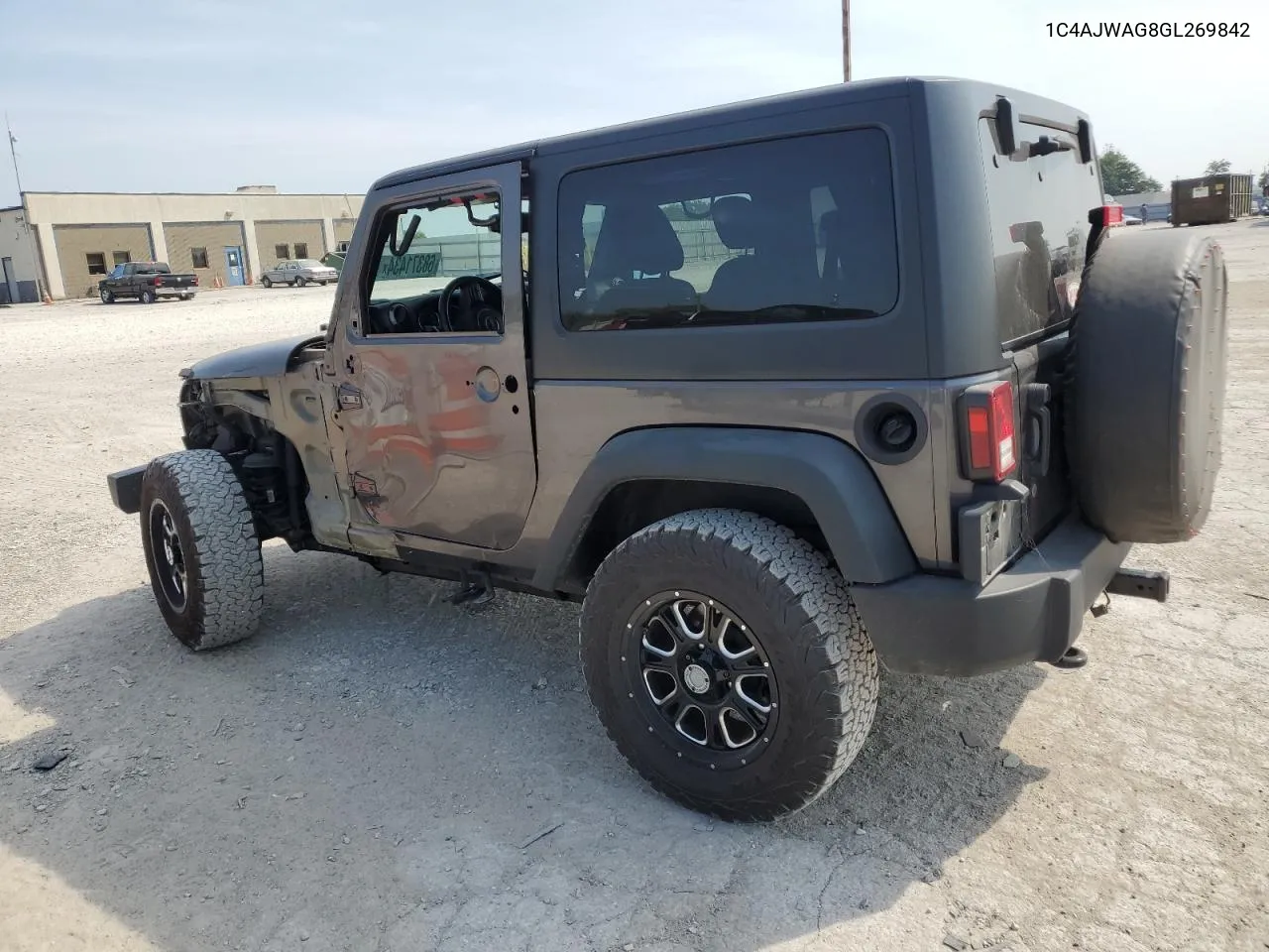 2016 Jeep Wrangler Sport VIN: 1C4AJWAG8GL269842 Lot: 68371434