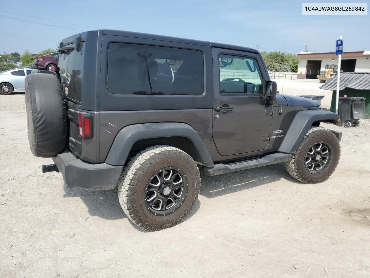 2016 Jeep Wrangler Sport VIN: 1C4AJWAG8GL269842 Lot: 68371434