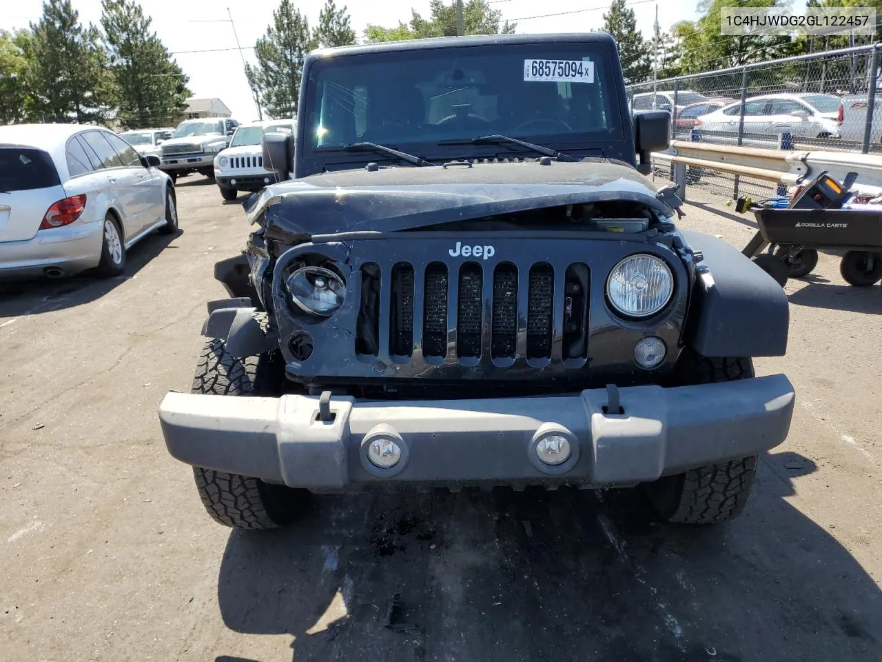 1C4HJWDG2GL122457 2016 Jeep Wrangler Unlimited Sport