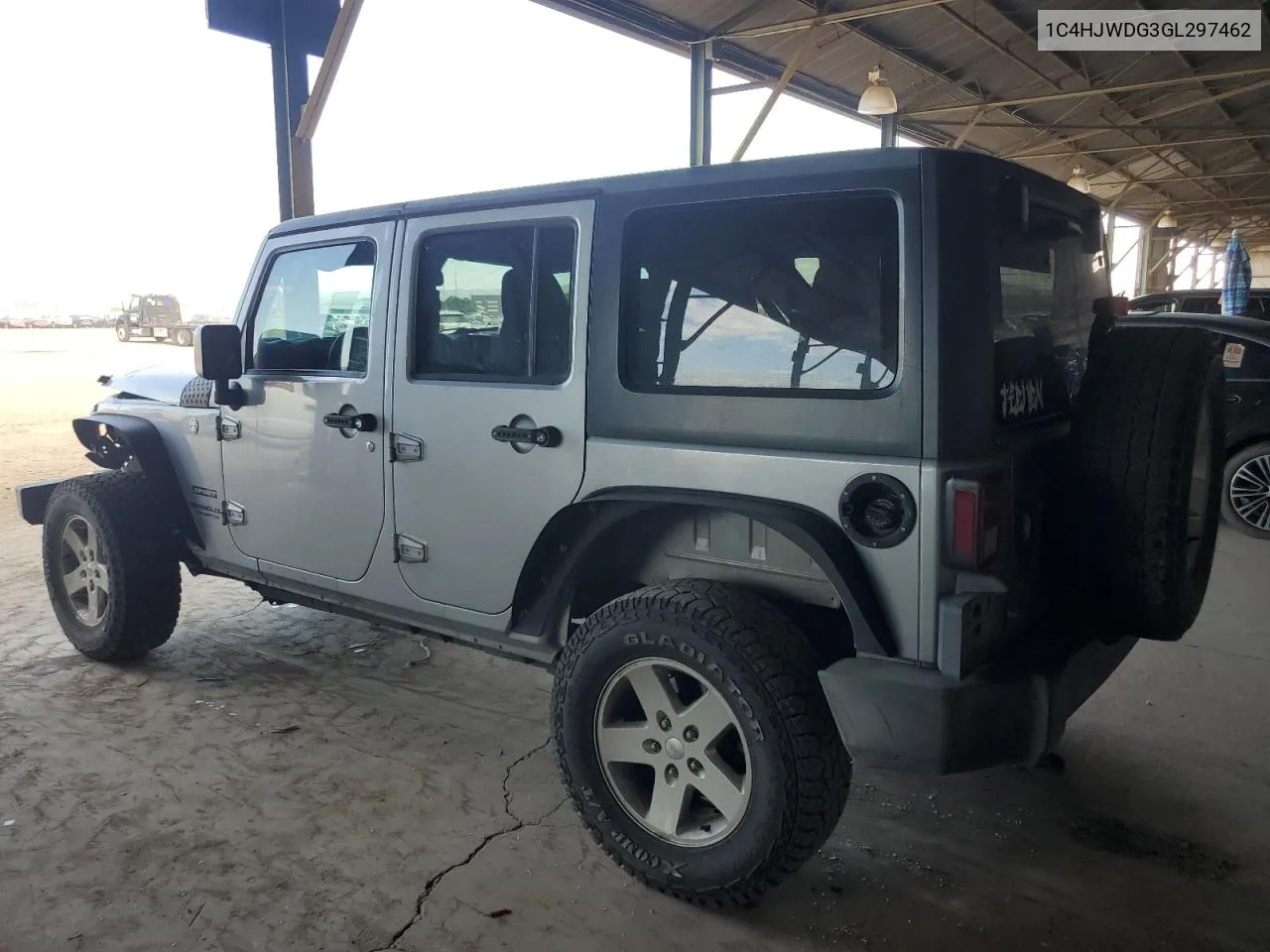 2016 Jeep Wrangler Unlimited Sport VIN: 1C4HJWDG3GL297462 Lot: 69093644