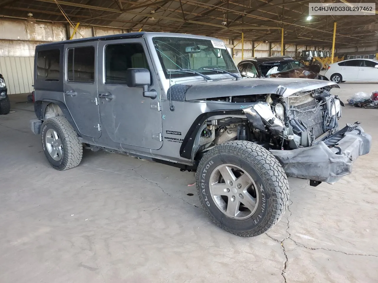 1C4HJWDG3GL297462 2016 Jeep Wrangler Unlimited Sport