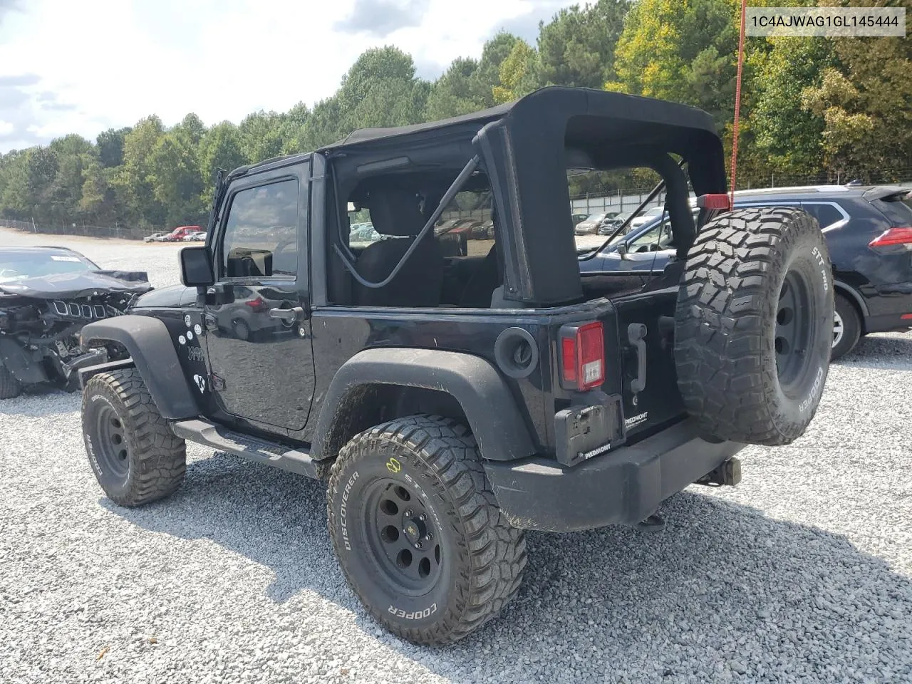 1C4AJWAG1GL145444 2016 Jeep Wrangler Sport