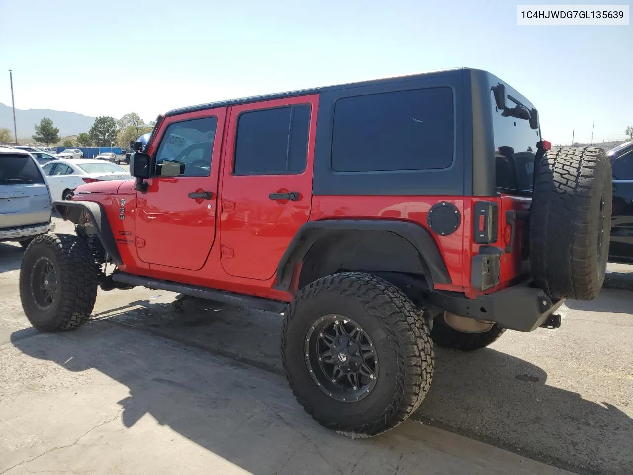 1C4HJWDG7GL135639 2016 Jeep Wrangler Unlimited Sport